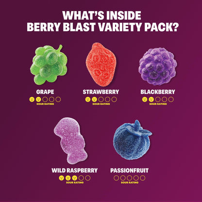 Shameless Snacks Tropical Paradise Mixed Bag - Sour Gummy Candy | 5 Tropical Flavors Per Bag Fruit Snacks, Keto 3g Sugar - Gluten Free Vegan Gummies for Adults
