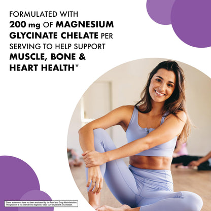 Bluebonnet Nutrition Albion Chelated Magnesium Vegetable Capsule, 200 mg, Stress Relief, Vegan, Non GMO, Gluten Free, Soy Free, Milk Free, Kosher, 120 Vegetable Capsule, 2 Month Supply