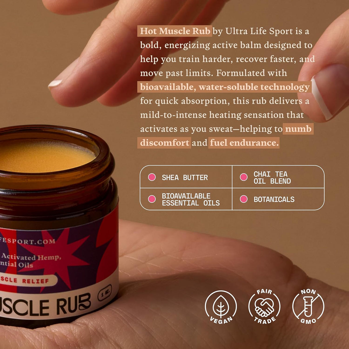 Ultra Life Sport – Premium Muscle Balm Collection - Cooling & Warming