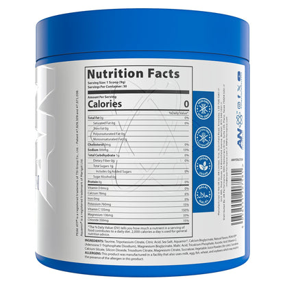 AN Performance Electrolyte Drink Mix | Zero Sugar Hydration Powder | Magnesium + Calcium + Potassium | Strawberry Pineapple | 30 Servings