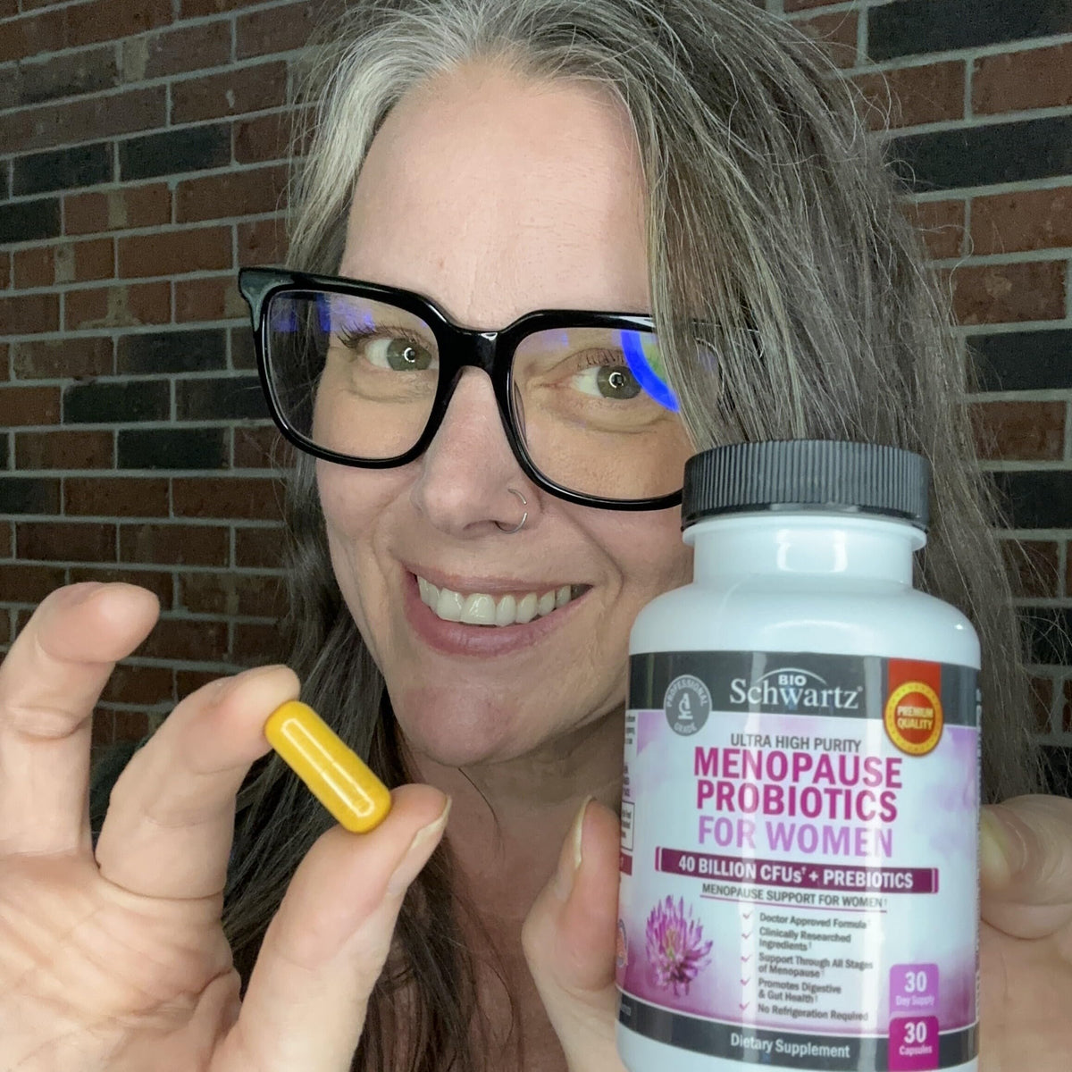 Menopause Support Probiotics for Women - Breakthrough Menopause Relief for Hot Flashes Night