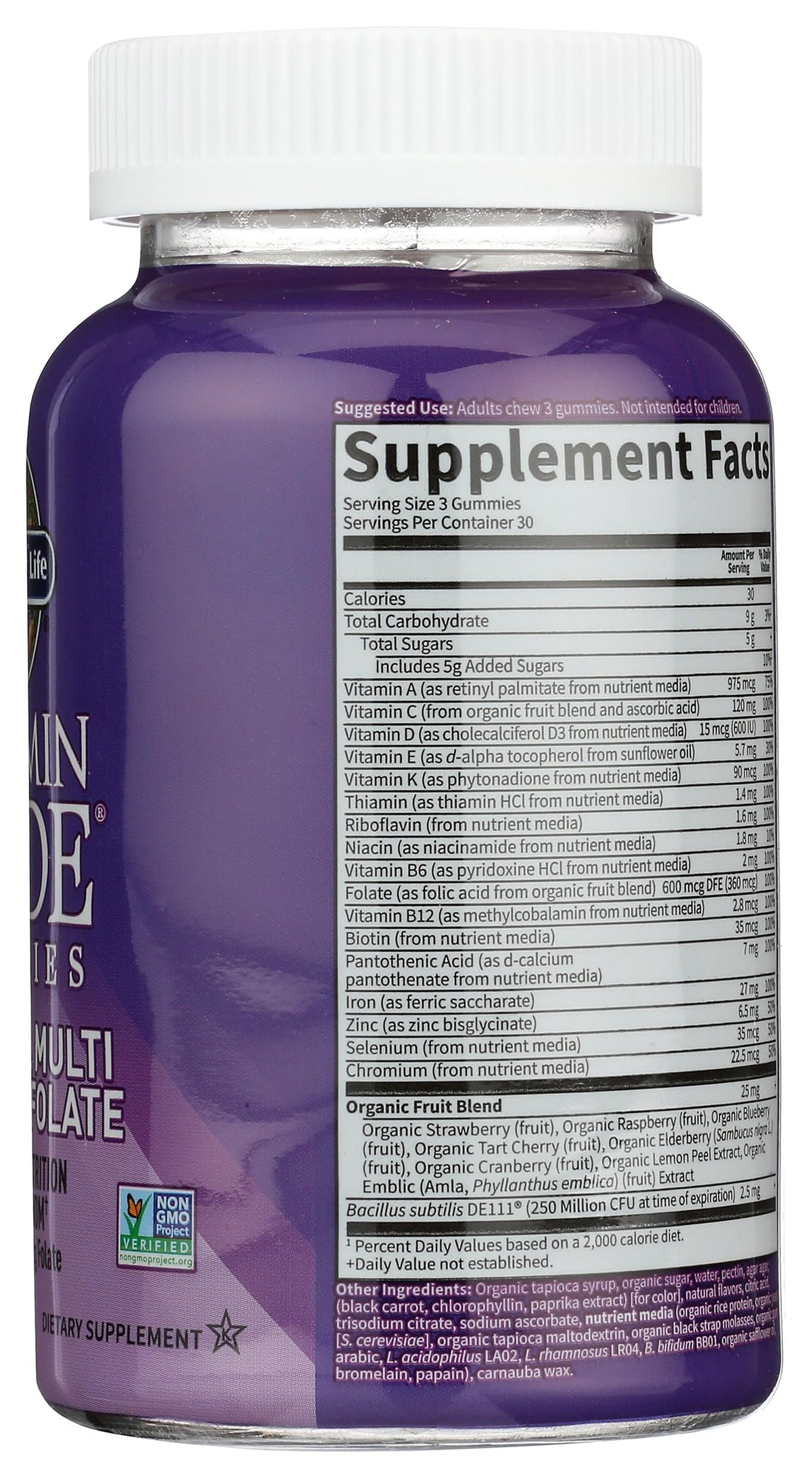 Garden Of Life Vitamin Code Prenatal Multi Gummies, 90 CT