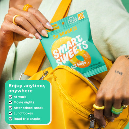 SmartSweets Sweet Fish, Low Sugar Gummy Candy (3g), Low Calorie (130), Gluten-Free -1.8oz (Pack of 12) Packaging may vary