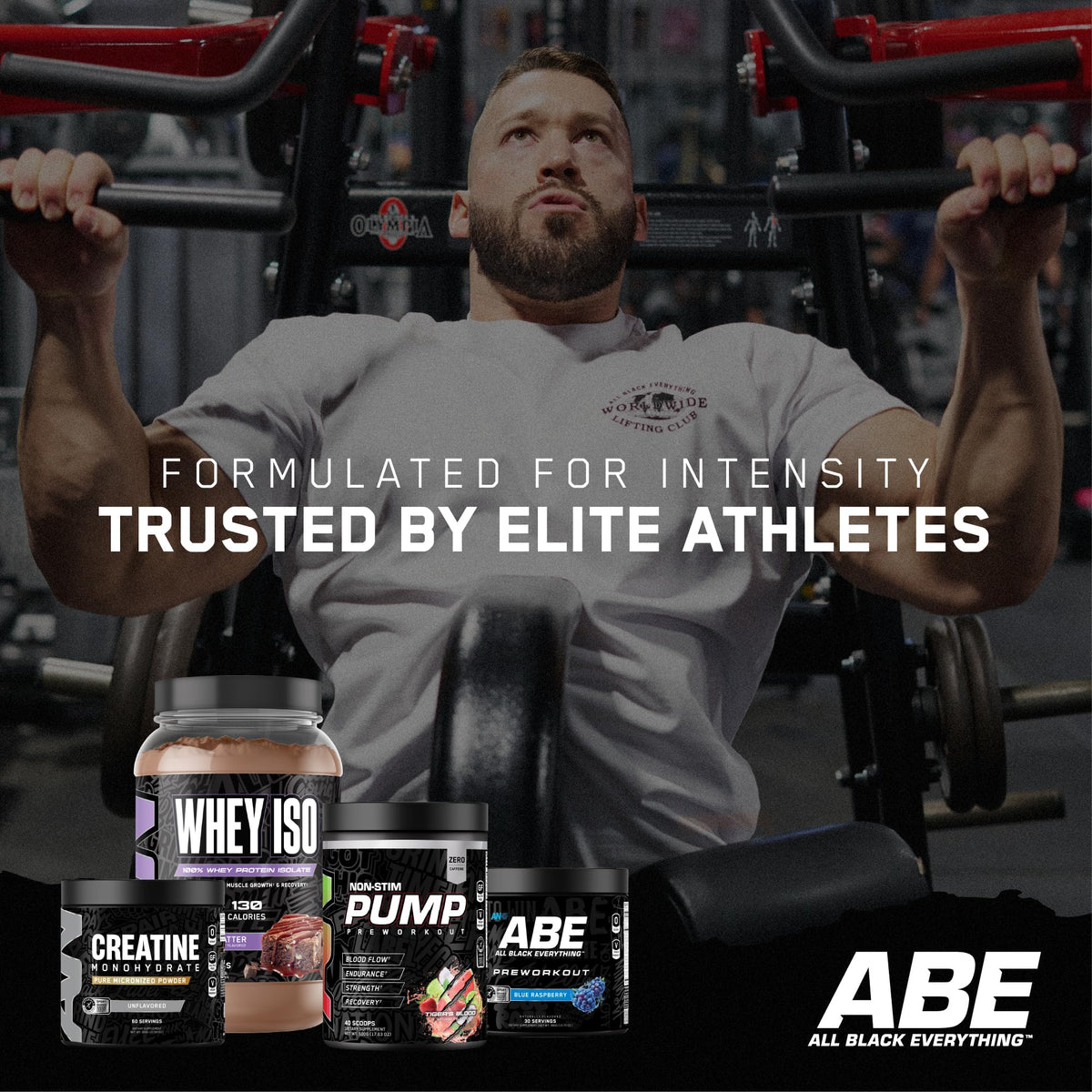 All Black Everything Non Stim Pre-Workout | Preworkout Energy Drink Mix | Caffeine Free | Creatine, Beta Alanine & Citrulline | Energy Supplement for Men & Women | Sour Gummy Bear | 40 Servings