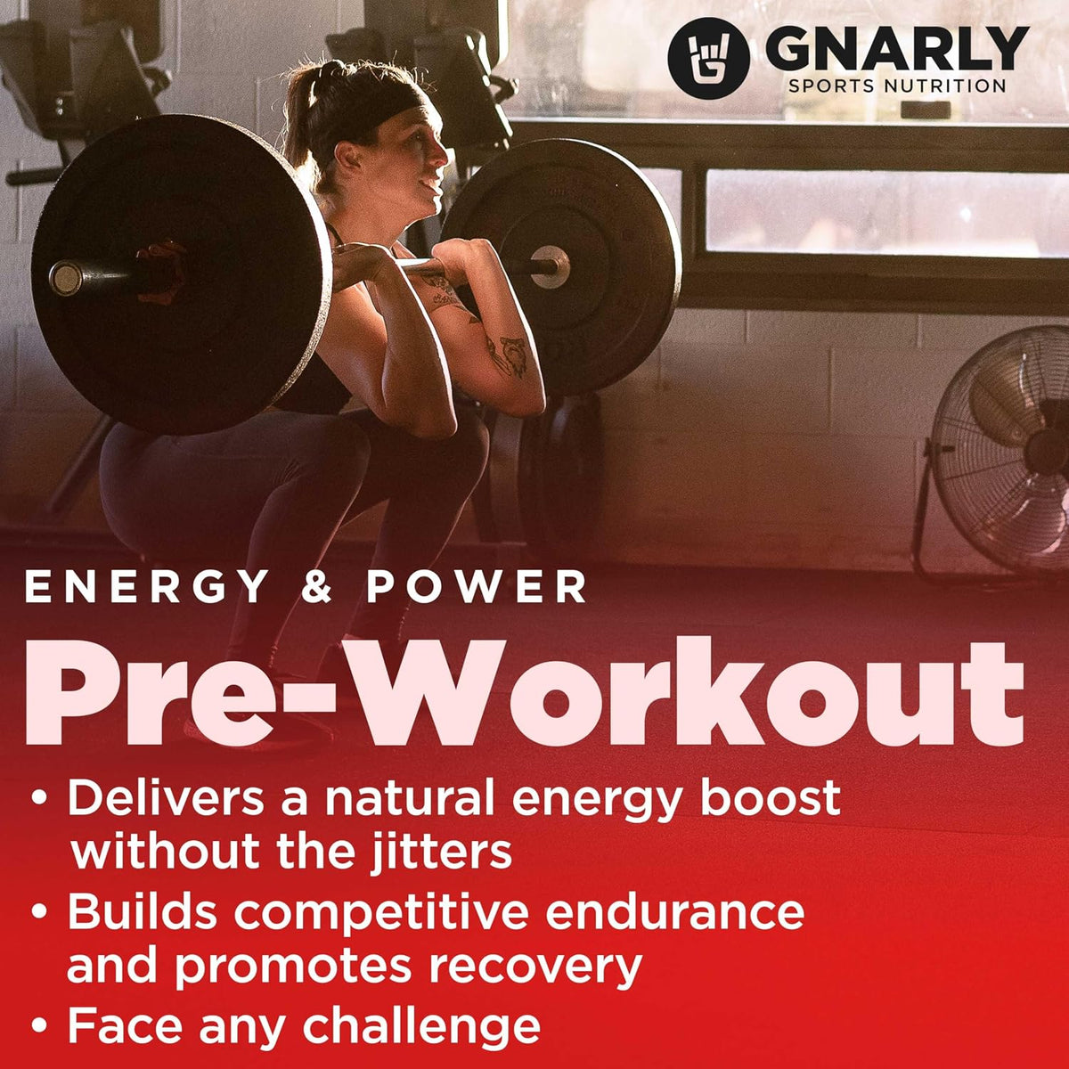 Golden Milk Vegan Protein Powder and Gnarly Preworkout Strawberry Lemonade Caffeine Free (14.82oz)