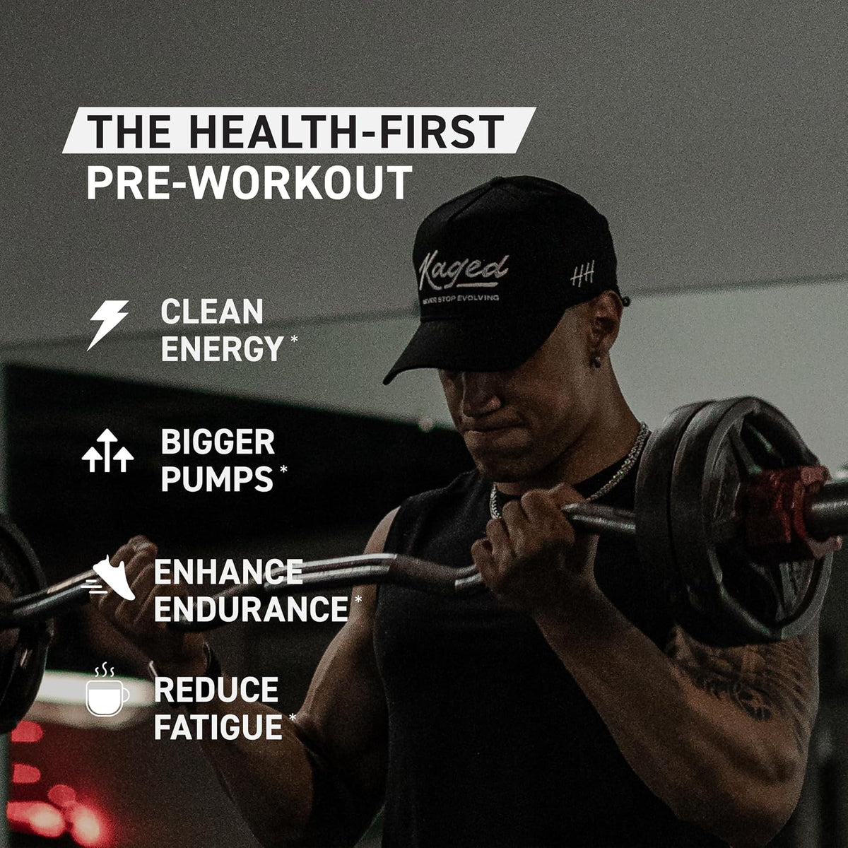 Kaged Original Pre Workout Powder | Fruit Punch | Pre-Workout with Creatine, Beta Alanine, L-Citrulline, BCAAs | 274 mg Caffeine | Pre Supplements for Men & Women | 20 Servings