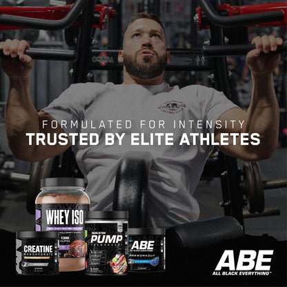 All Black Everything Creatine Monohydrate | Support Muscles, Cognitive Function | Micronized Amino Acid Powder | Cellular Energy | Workout Supplement for Men & Women | Unflavored | 60 Servings