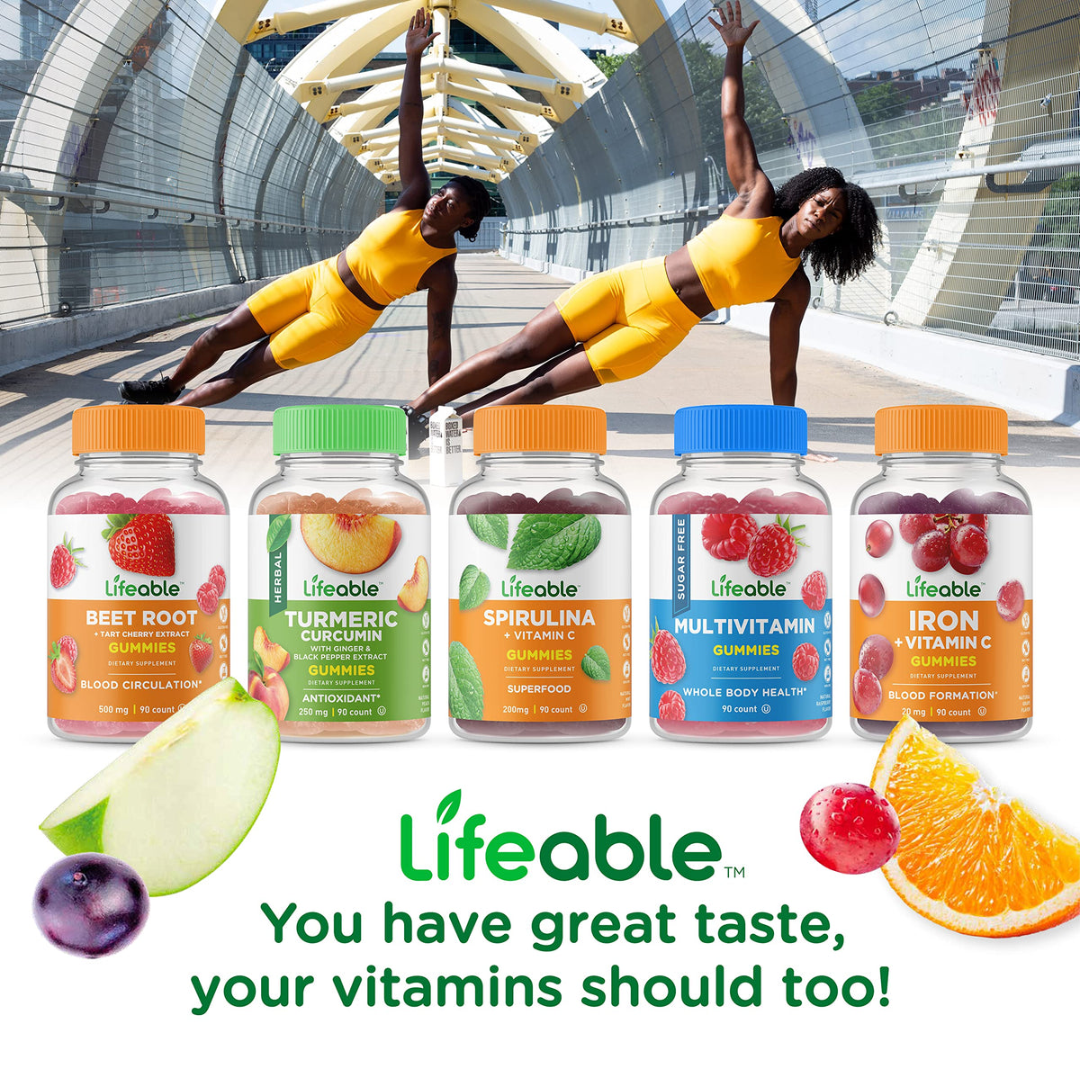 Lifeable Garlic 1000mg + Women's Prenatal Multivitamin, Gummies Bundle - Great Tasting, Vitamin Supplement