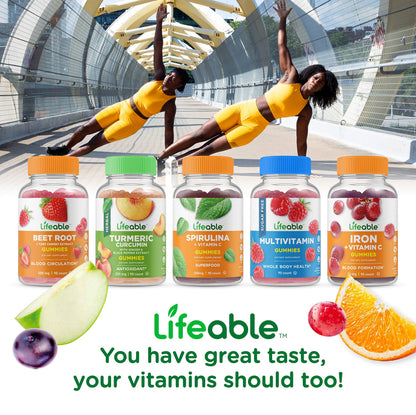 Lifeable Garlic 1000mg + Women's Prenatal Multivitamin, Gummies Bundle - Great Tasting, Vitamin Supplement
