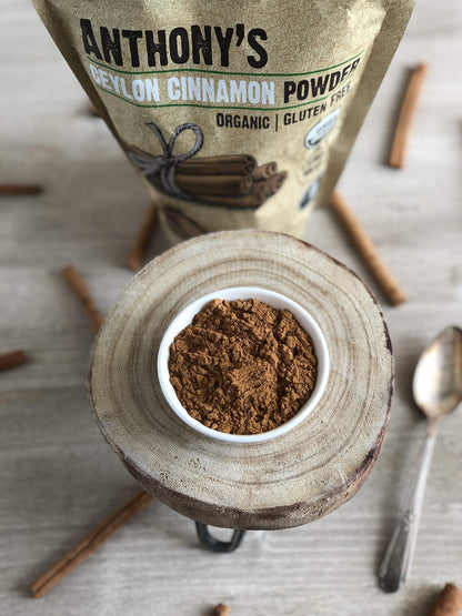 Anthony's Organic Ceylon Cinnamon Powder, 1 lb, Ground, Gluten Free, Non Irradiated, Non GMO, Keto Friendly