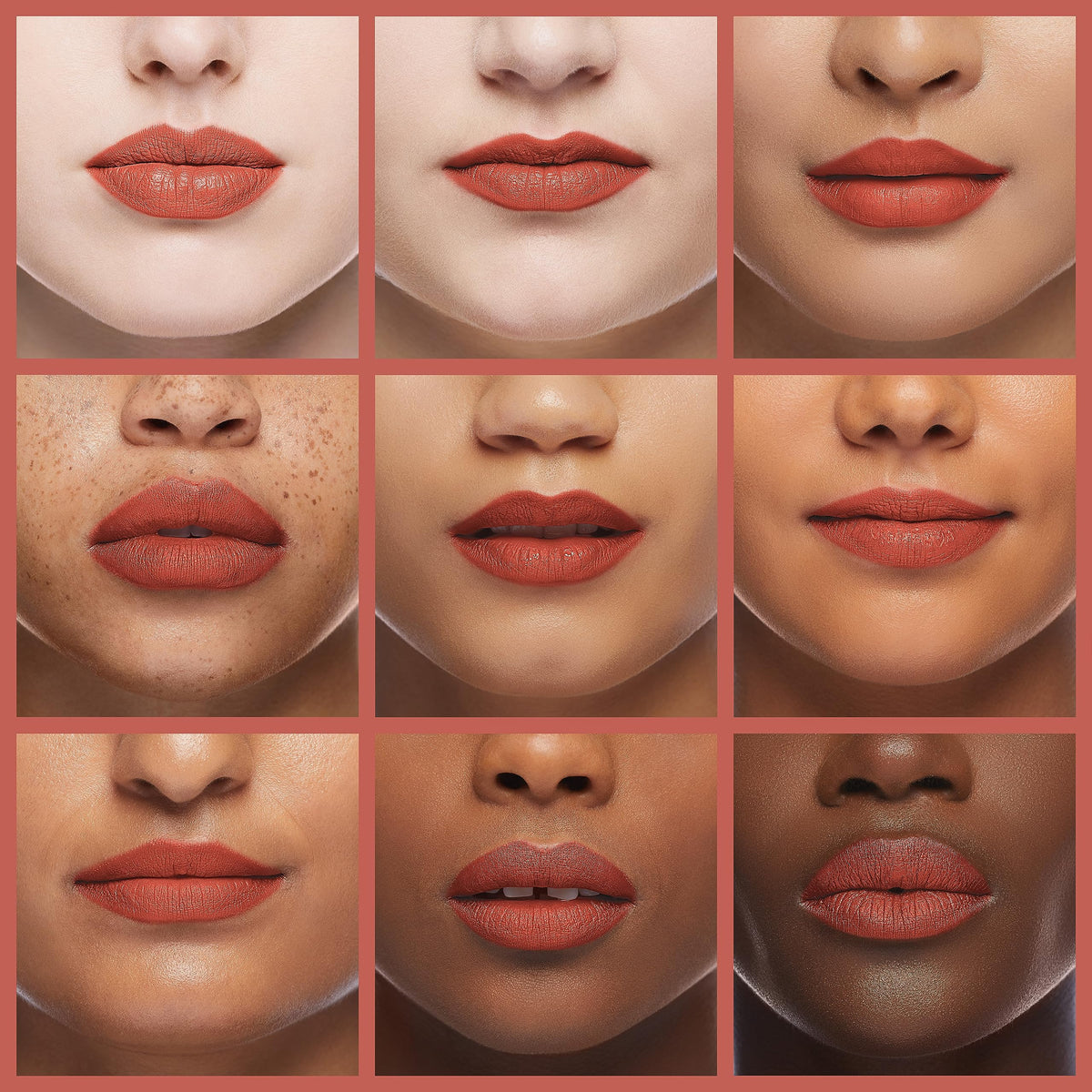 rom&nd OVEEER Shade Series Blur Fudge Tint | Silky Matte Lipstick for Velvety Smooth Lips | Long-Lasting Stain, Wrinkle Blurring, Moisturizing Formula | 16 Burnt Orange | Lip Stain Long Lasting Waterproof | Buildable Matte Blurred Finish | Hydrating Lip S