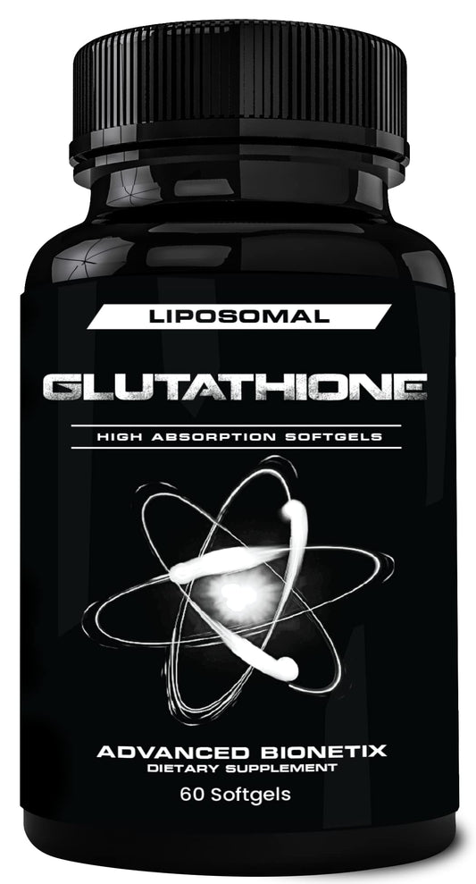 Advanced Bionetix 850mg Liposomal Glutathione Supplement | 120 Total Liposomal Softgels | Antioxidant Supplement w/Gluta-IV™, 100X Absorption Over Powder Glutathione - PrimeBioHealth - canada supplements