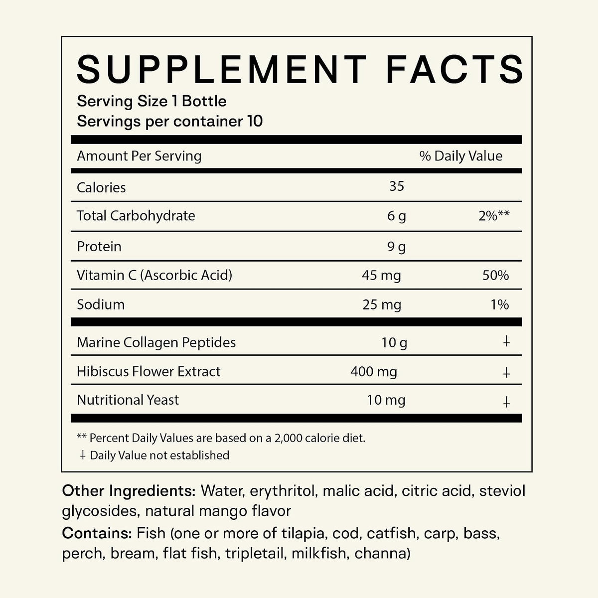 Happy Aging Marine Collagen Peptides Glow Shot 10g - Liquid Collagen for Women with Liposomal Delivery - Promotes Skin Hydration, Elasticity & Radiance - Supports Hair & Nails, 10 Shots - PrimeBioHealth - canada supplements