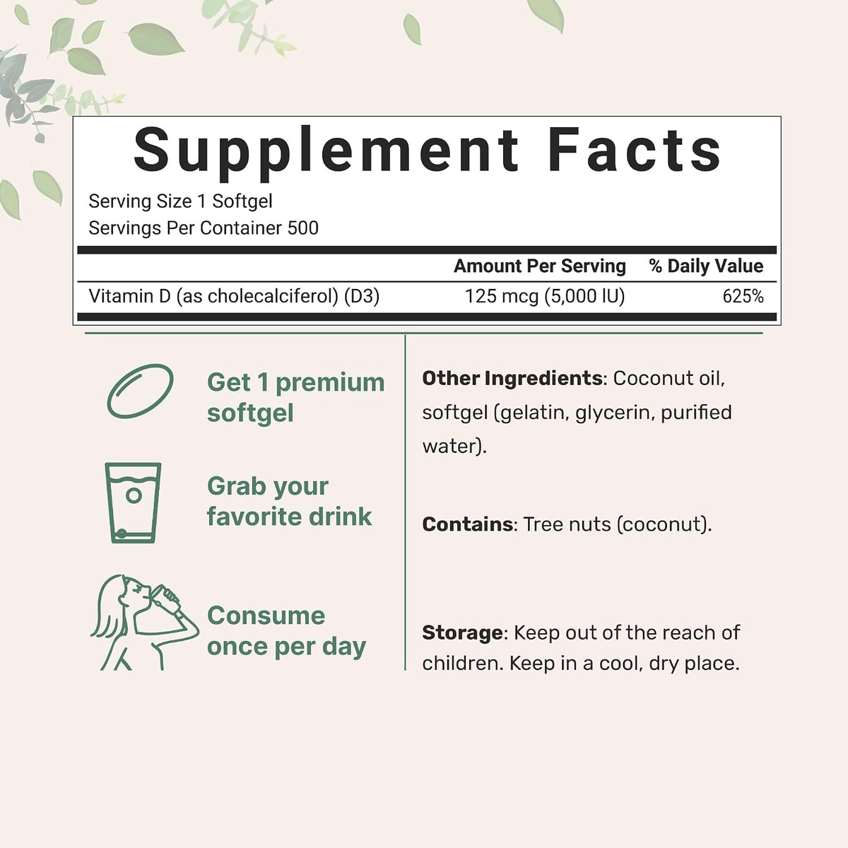 Micro Ingredients Super Vitamin K Complex (K2 MK7 + MK4 & K1) & Vitamin D3 5,000 IU Bundle Pack | Easily Absorbed K Vitamins, Active Menaquinone Complex | Vitamin D as Cholecalciferol - PrimeBioHealth - canada supplements