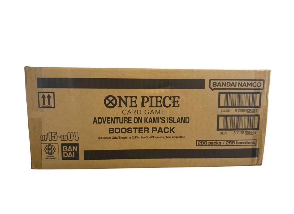 ONE PIECE OP15-EB04 ADVENTURE ON KAMI'S ISLAND SEALED BOOSTER BOX CASE
