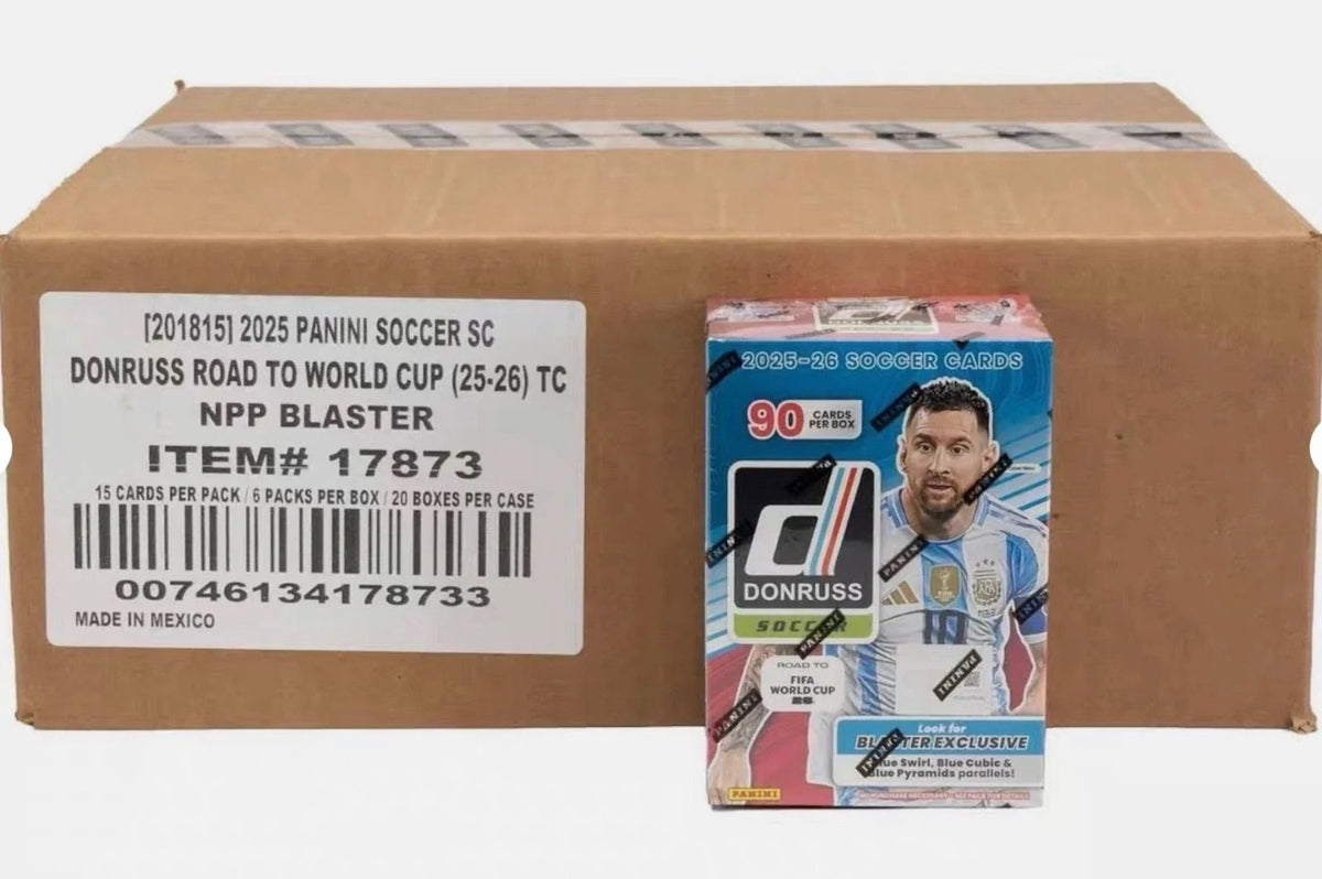 2025-26 Panini Donruss World Cup Soccer Blaster Box Factory Sealed Case (20) Box
