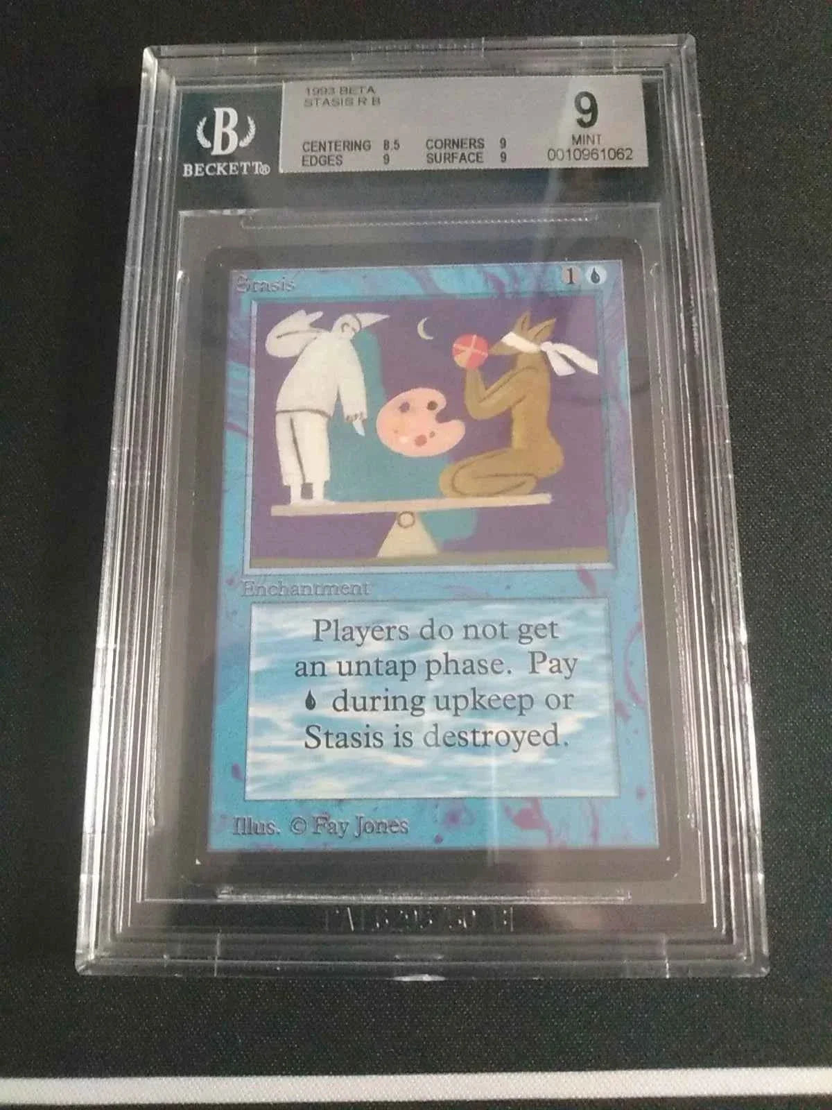 1993 Beta Stasis MTG BGS 9