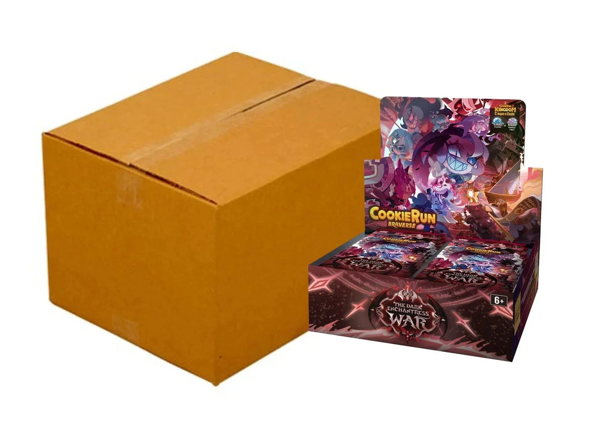 SEALED CASE! 8x CookieRun TCG: The Dark Enchantress War Booster Box