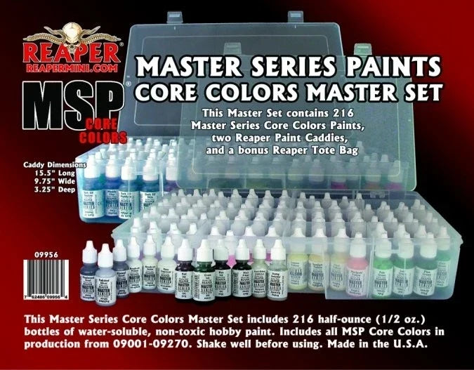 Reaper 09956 Master Series Paint Core Colors Master Set