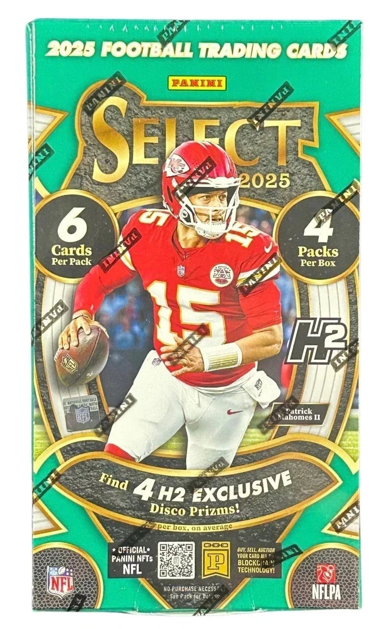 2025 Panini Select H2 Football Hobby Box