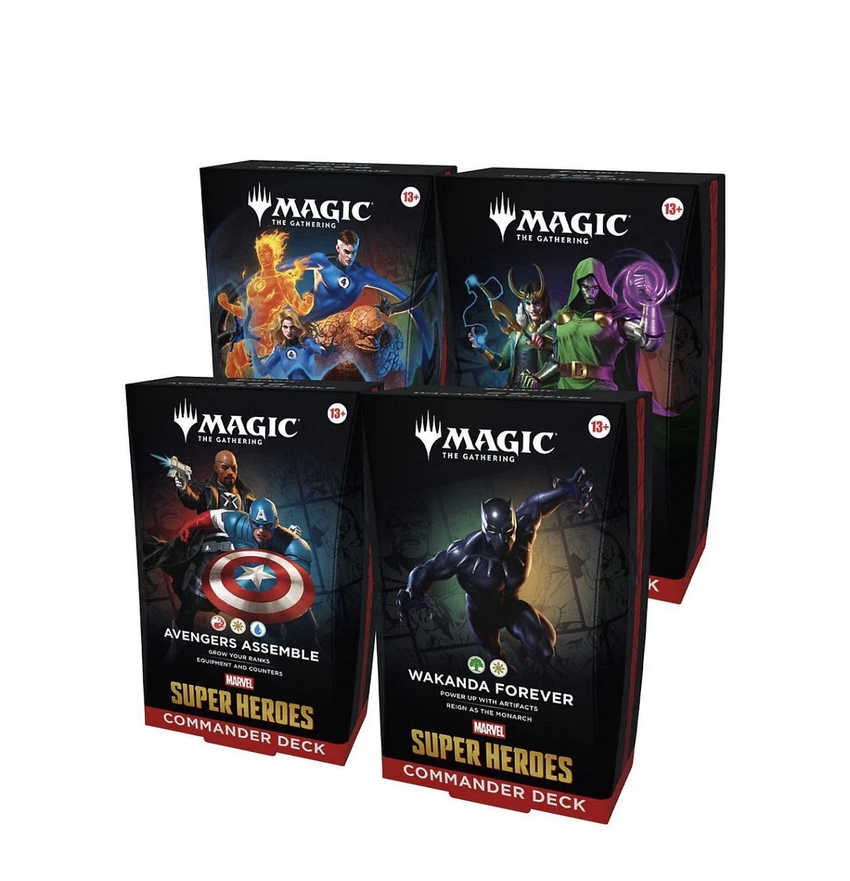 WotC MtG Commander Marvel Super Heroes Commander Deck Case New