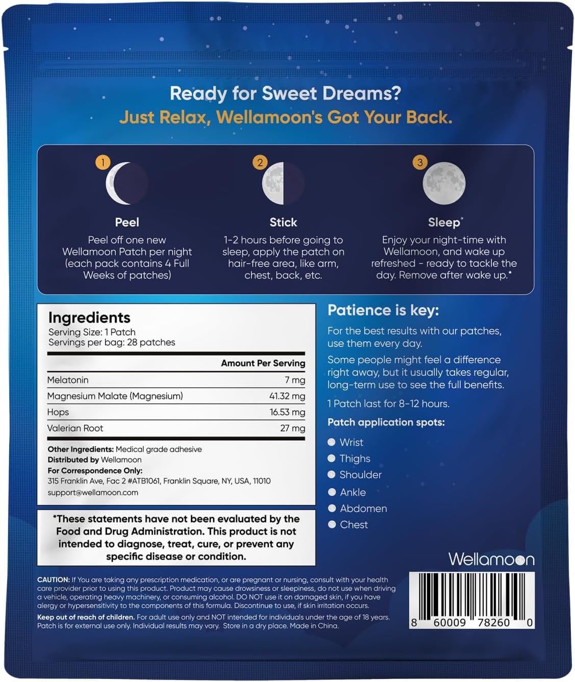 Wellamoon Sleep Patches & Lulutox Sleep Tea Bundle (84 Patches & 28 Servings) - PrimeBioHealth - canada supplements